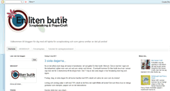 Desktop Screenshot of enlitenbutik.blogspot.com