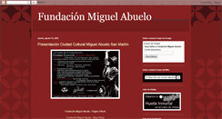 Desktop Screenshot of miguelabuelo.blogspot.com