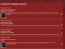 Tablet Screenshot of miguelabuelo.blogspot.com
