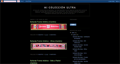 Desktop Screenshot of coleccionultra.blogspot.com