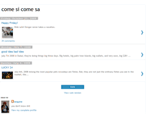 Tablet Screenshot of comesicomesa.blogspot.com