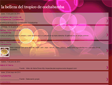 Tablet Screenshot of elvia-lasmaravillas-cochabamba.blogspot.com