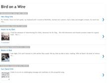 Tablet Screenshot of mybirdonawireblog.blogspot.com