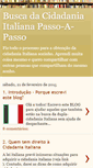 Mobile Screenshot of buscandocidadaniaitaliana.blogspot.com