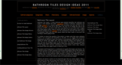 Desktop Screenshot of bathroomtilesdesignideas.blogspot.com