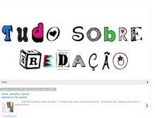 Tablet Screenshot of duvidasredacao.blogspot.com