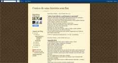 Desktop Screenshot of contosdeumahistoriasemfim.blogspot.com