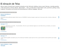 Tablet Screenshot of elalmacendetelas.blogspot.com
