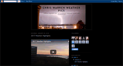 Desktop Screenshot of chriswarrenweatherpics.blogspot.com