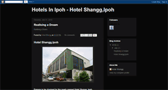 Desktop Screenshot of hotelshanggipoh.blogspot.com