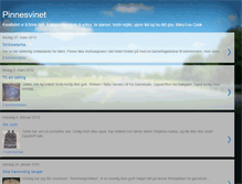Tablet Screenshot of pinnesvinet.blogspot.com