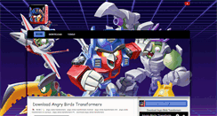 Desktop Screenshot of downloadangrybirdstransformers.blogspot.com