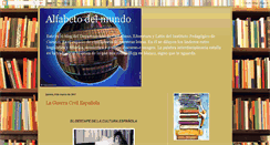 Desktop Screenshot of alfabetodelmundo.blogspot.com