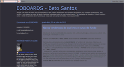 Desktop Screenshot of betosantosshaper.blogspot.com