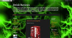 Desktop Screenshot of drink-reviews.blogspot.com
