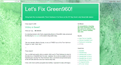 Desktop Screenshot of letsfixgreen960.blogspot.com