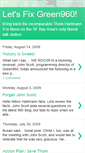 Mobile Screenshot of letsfixgreen960.blogspot.com