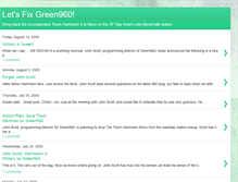 Tablet Screenshot of letsfixgreen960.blogspot.com