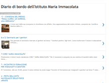 Tablet Screenshot of diariodibordomariaimmacolata.blogspot.com