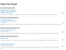 Tablet Screenshot of holycityprayer.blogspot.com