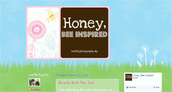 Desktop Screenshot of honeybeeinspired.blogspot.com