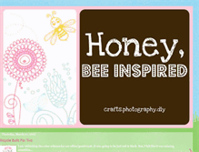 Tablet Screenshot of honeybeeinspired.blogspot.com