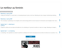 Tablet Screenshot of le-meilleur-au-feminin.blogspot.com