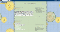 Desktop Screenshot of divasdinners.blogspot.com