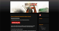 Desktop Screenshot of homefrontfree.blogspot.com