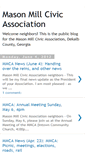 Mobile Screenshot of masonmill.blogspot.com