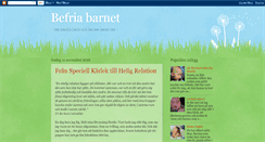 Desktop Screenshot of befriabarnet.blogspot.com