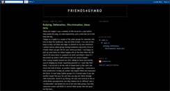 Desktop Screenshot of friends4gymbo.blogspot.com