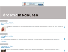 Tablet Screenshot of drastic-measures.blogspot.com