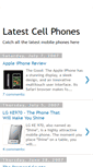 Mobile Screenshot of latest-cellphones.blogspot.com