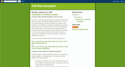 Desktop Screenshot of full-disk-encryption.blogspot.com