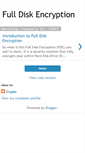 Mobile Screenshot of full-disk-encryption.blogspot.com