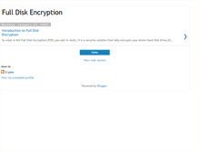 Tablet Screenshot of full-disk-encryption.blogspot.com