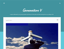 Tablet Screenshot of generationvoc.blogspot.com