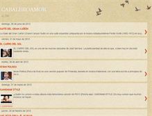 Tablet Screenshot of cabaleroamor-artculosy.blogspot.com