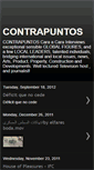 Mobile Screenshot of contrapuntostv.blogspot.com