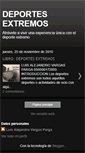 Mobile Screenshot of deportesextemosalejox.blogspot.com