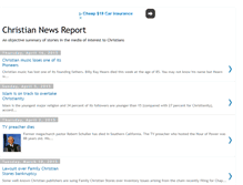 Tablet Screenshot of christiannewsreport.blogspot.com