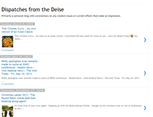 Tablet Screenshot of deise-dispatches.blogspot.com