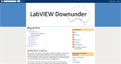 Desktop Screenshot of labviewdownunder.blogspot.com