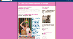Desktop Screenshot of josieandhergirls.blogspot.com