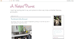 Desktop Screenshot of anakedplural.blogspot.com