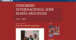 Desktop Screenshot of congresointernacionaljmarguedas.blogspot.com