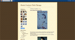 Desktop Screenshot of hautecoutureclubchicago.blogspot.com