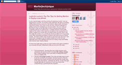 Desktop Screenshot of martintechnique.blogspot.com