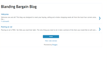 Tablet Screenshot of blandingbargainblog.blogspot.com